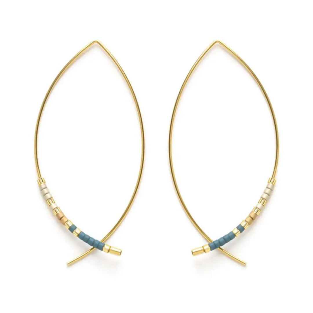 Marquise Miyuki Earring - Lockwood Shop - Amano