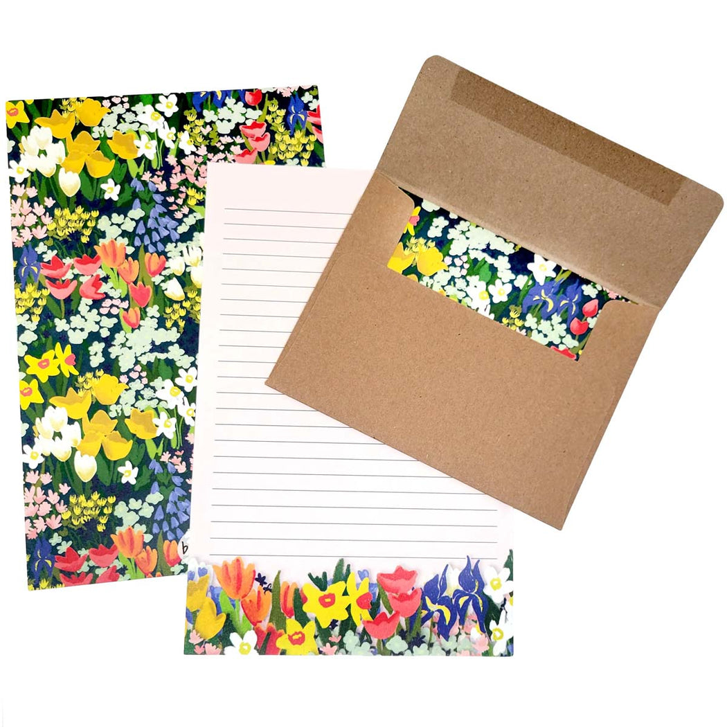 Meadow Floral Letter Writing Set - Lockwood Shop - beve!