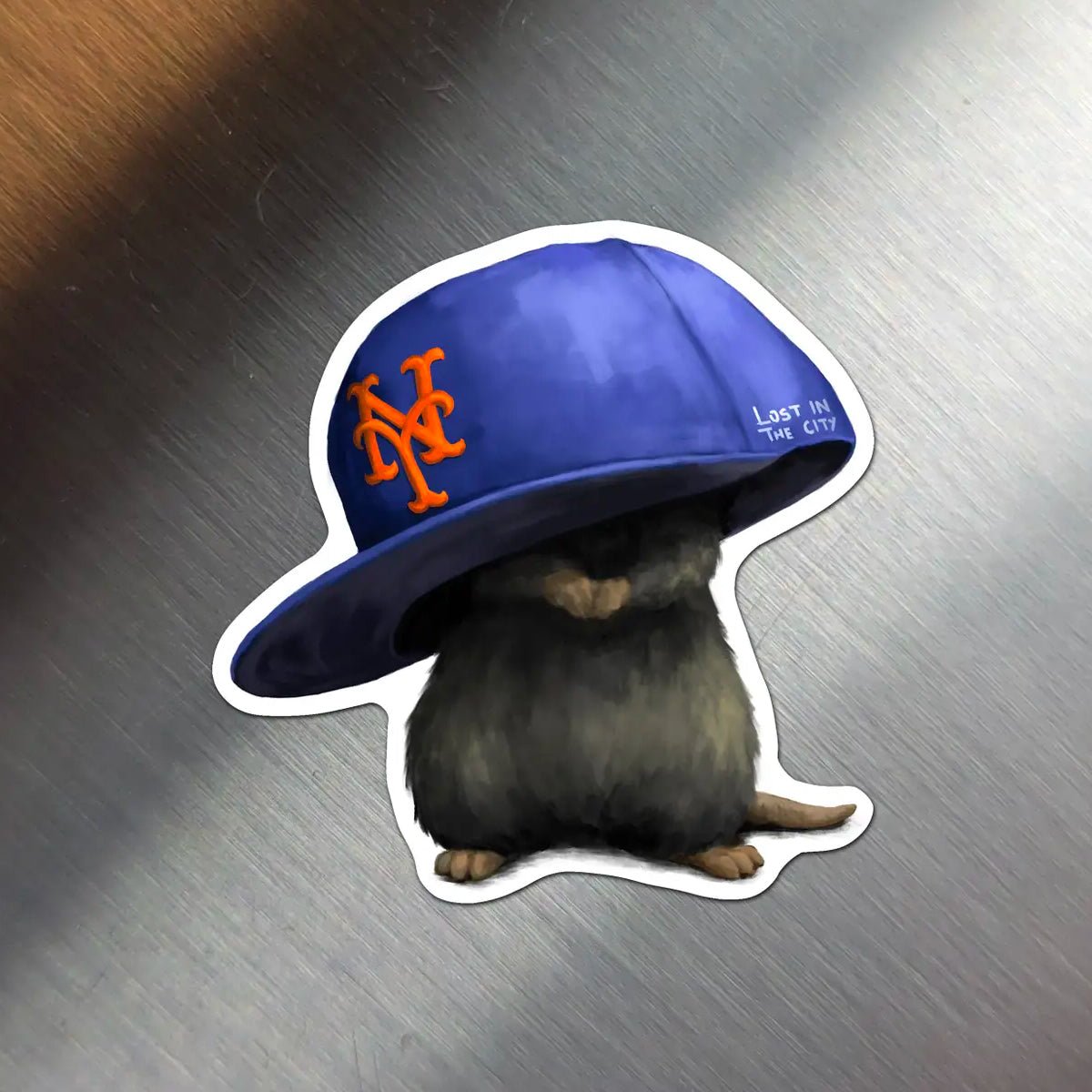 Mets Rat Magnet - Lockwood Shop - Santi of All Trades