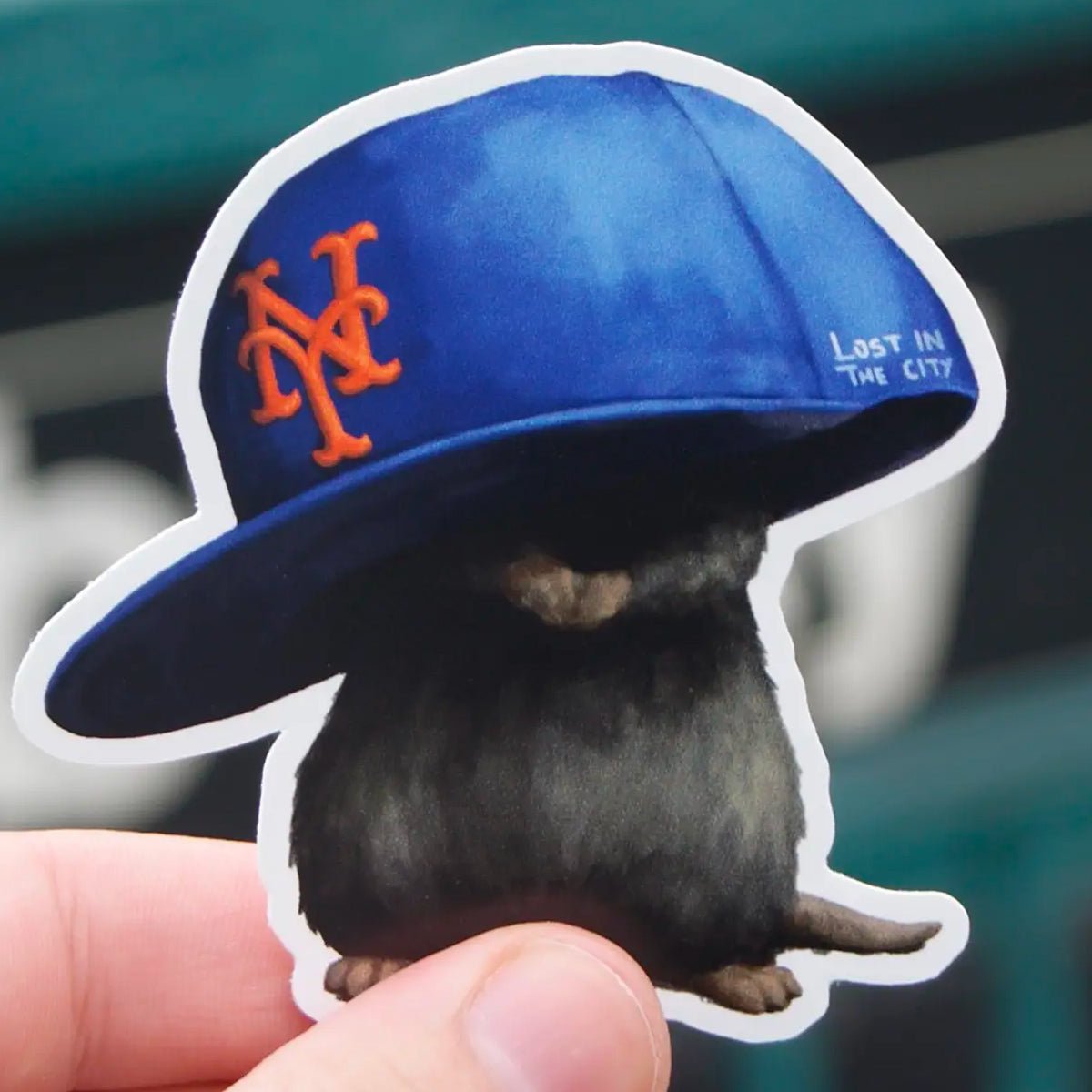 Mets Rat Sticker - Lockwood Shop - Santi of All Trades