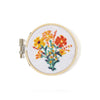 Mini Cross Stitch Embroidery Kit - Lockwood Shop - Kikkerland