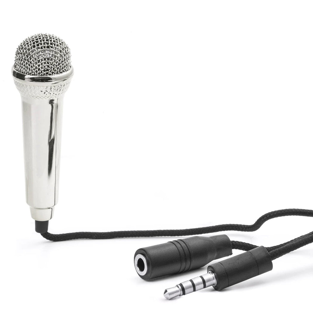 Mini Karaoke Microphone - Lockwood Shop - Kikkerland