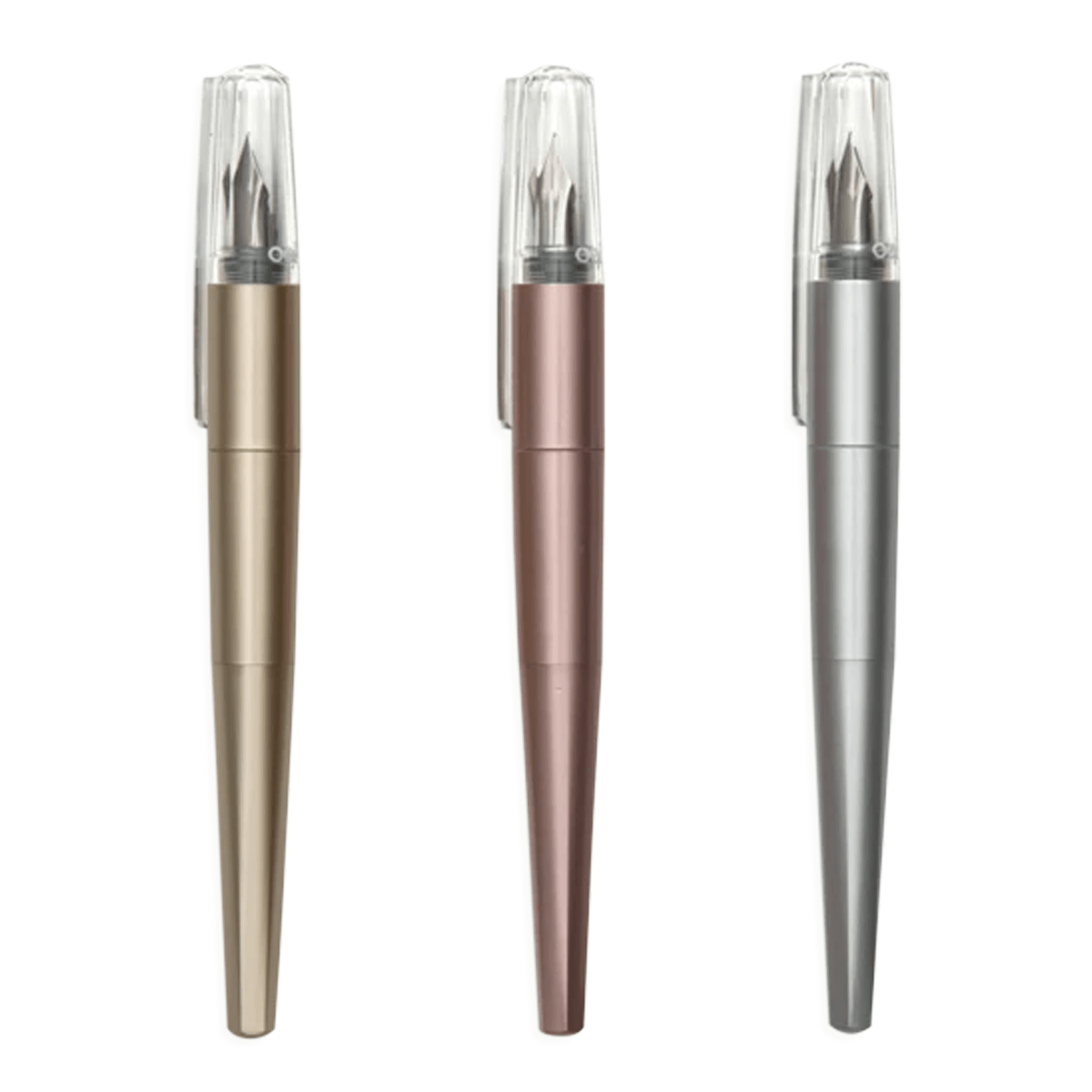 Modern Script Metallic Fountain Pen - Lockwood Shop - Ooly
