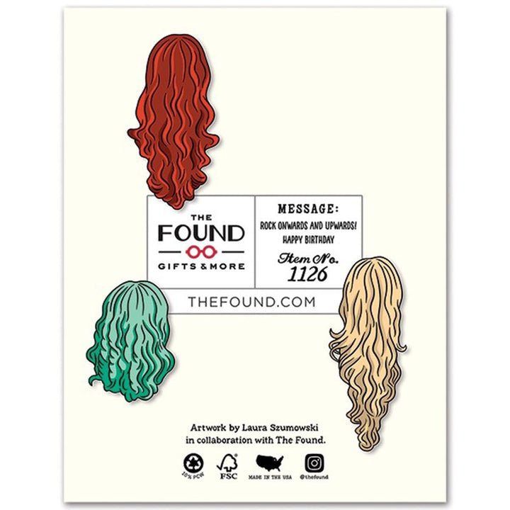 Moira Wig Out Birthday Card - Lockwood Shop - The Found