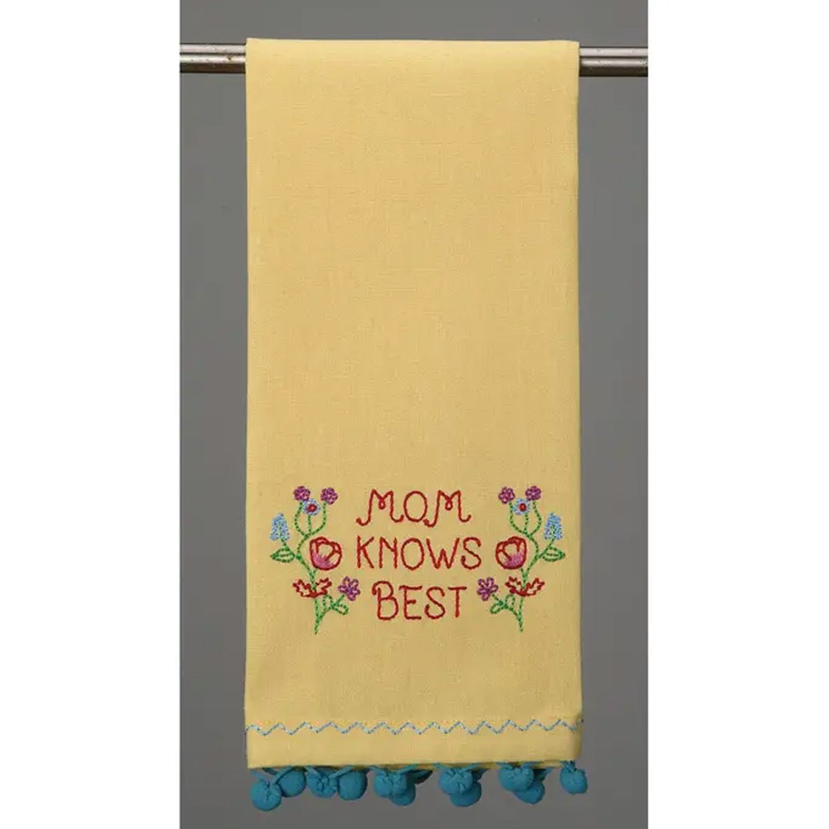 Embroidered Kitchen Towel World's Best Mom Dish Towels -  in