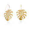 Monstera Palm Drop Earrings - Lockwood Shop - St Armands