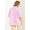 Mood Setter Oversized Shirt in Lavender - Lockwood Shop - Hyfve