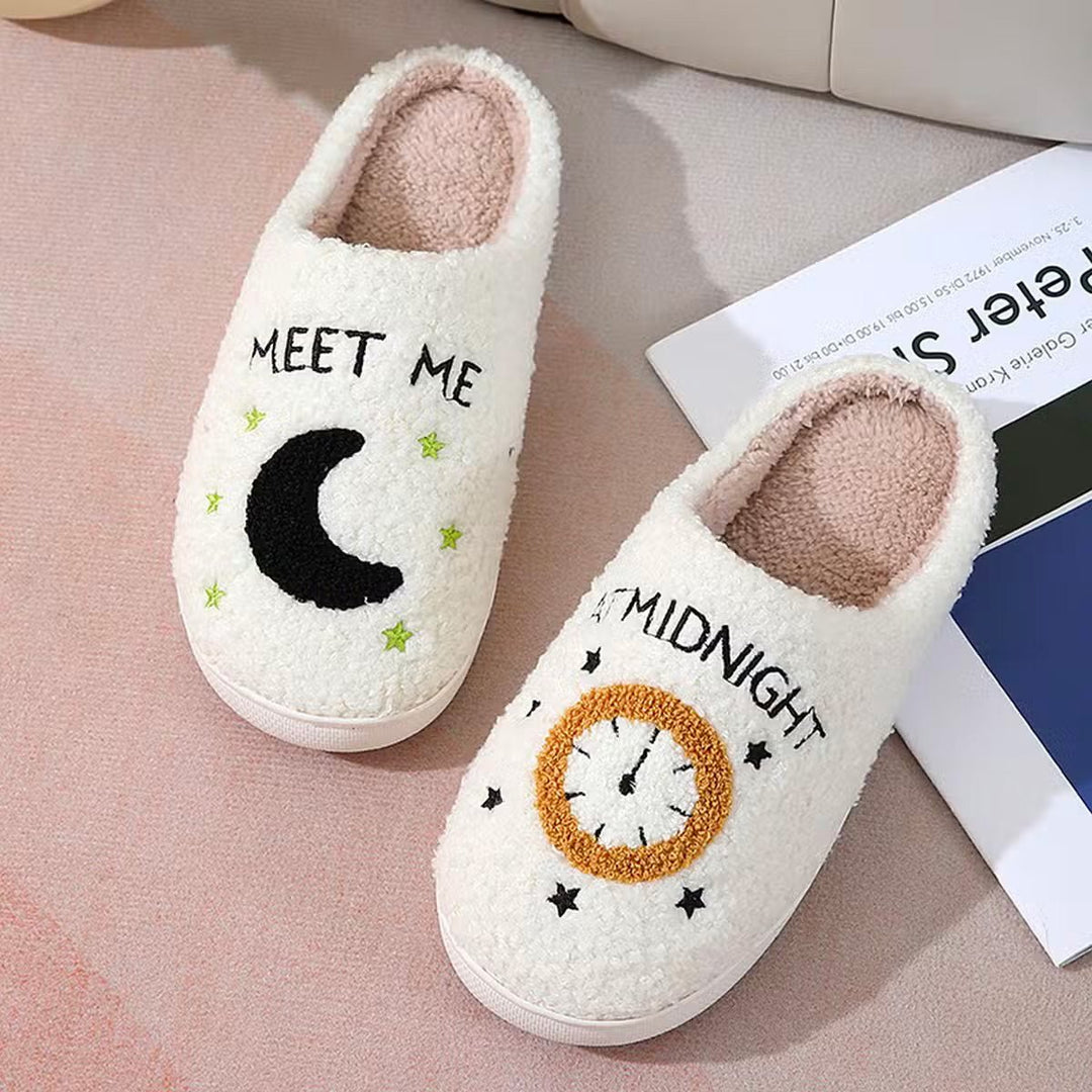 Moon &amp; Clock Slippers - Lockwood Shop - Accity