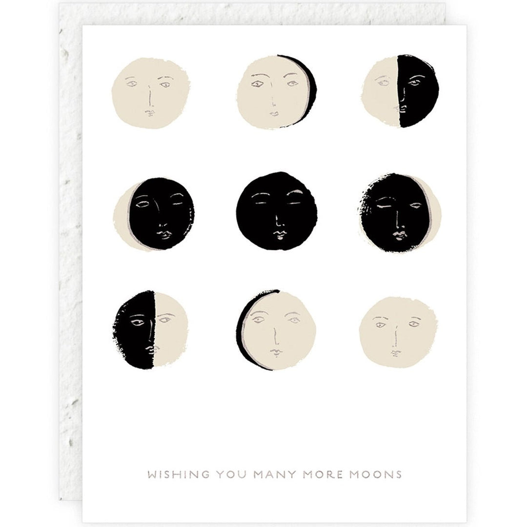 Moons Plantable Birthday Card - Lockwood Shop - Seedlings