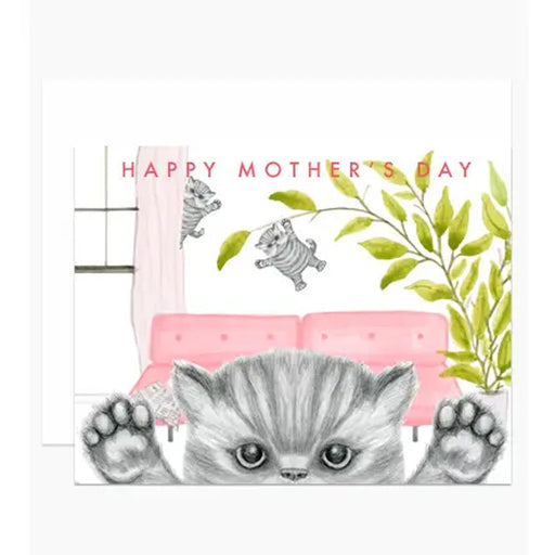 Naughty Kittens Mother's Day Greeting Card - Lockwood Shop - Dear Hancock
