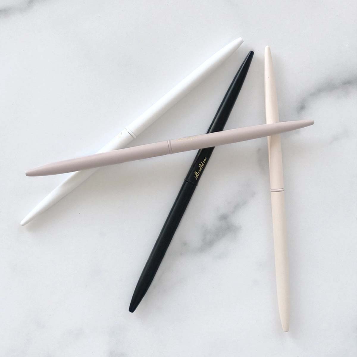 Neutral Matte Slim Ballpoint Pen - Lockwood Shop - Idlewild Co