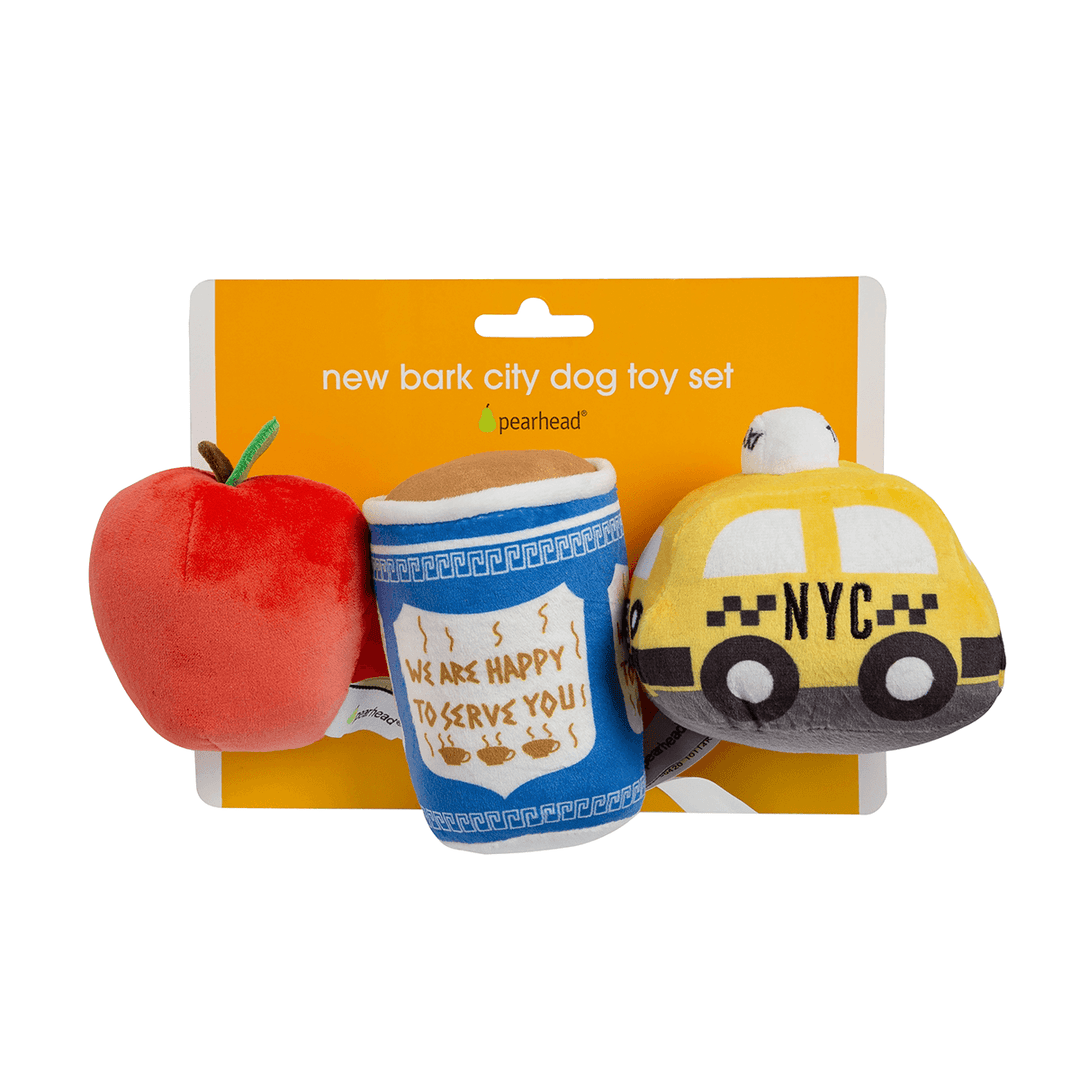 New Bark City Dog Toys - Set/3 - Lockwood Shop - Pearhead