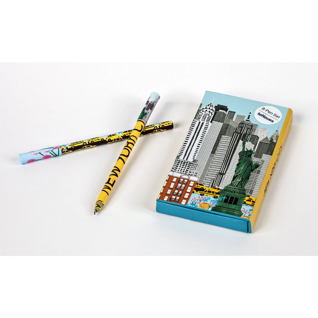 New York City: 8-Pen Set - Lockwood Shop - teNeues