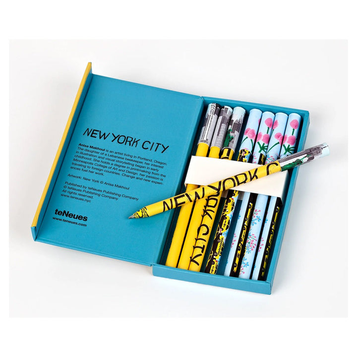 New York City: 8-Pen Set - Lockwood Shop - teNeues