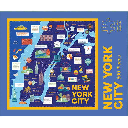 New York City Map Puzzle - Lockwood Shop - Chronicle