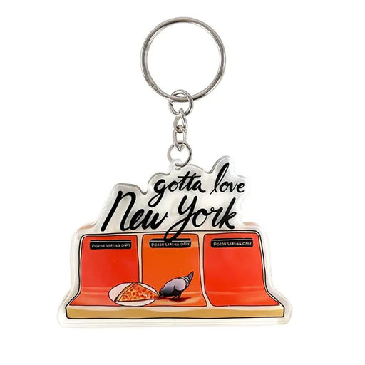 New York Subway Keychain - Lockwood Shop - Drawn Goods