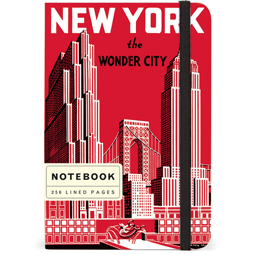New York Wonder City Small Notebook - Lockwood Shop - Cavallini Papers and Co
