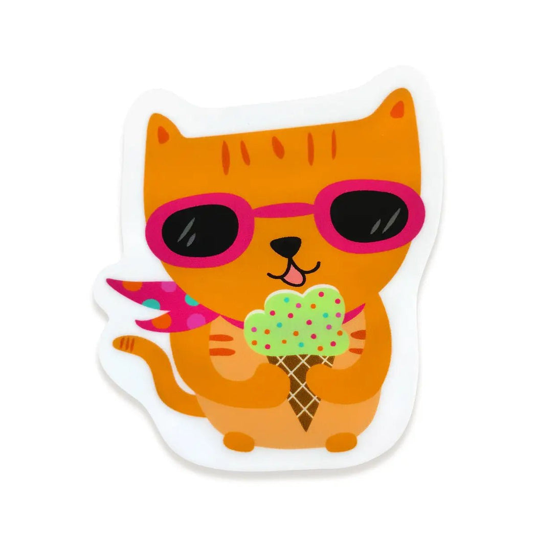 Night Owl Sticker Card - Lockwood Shop - Night Owl Paper Goods