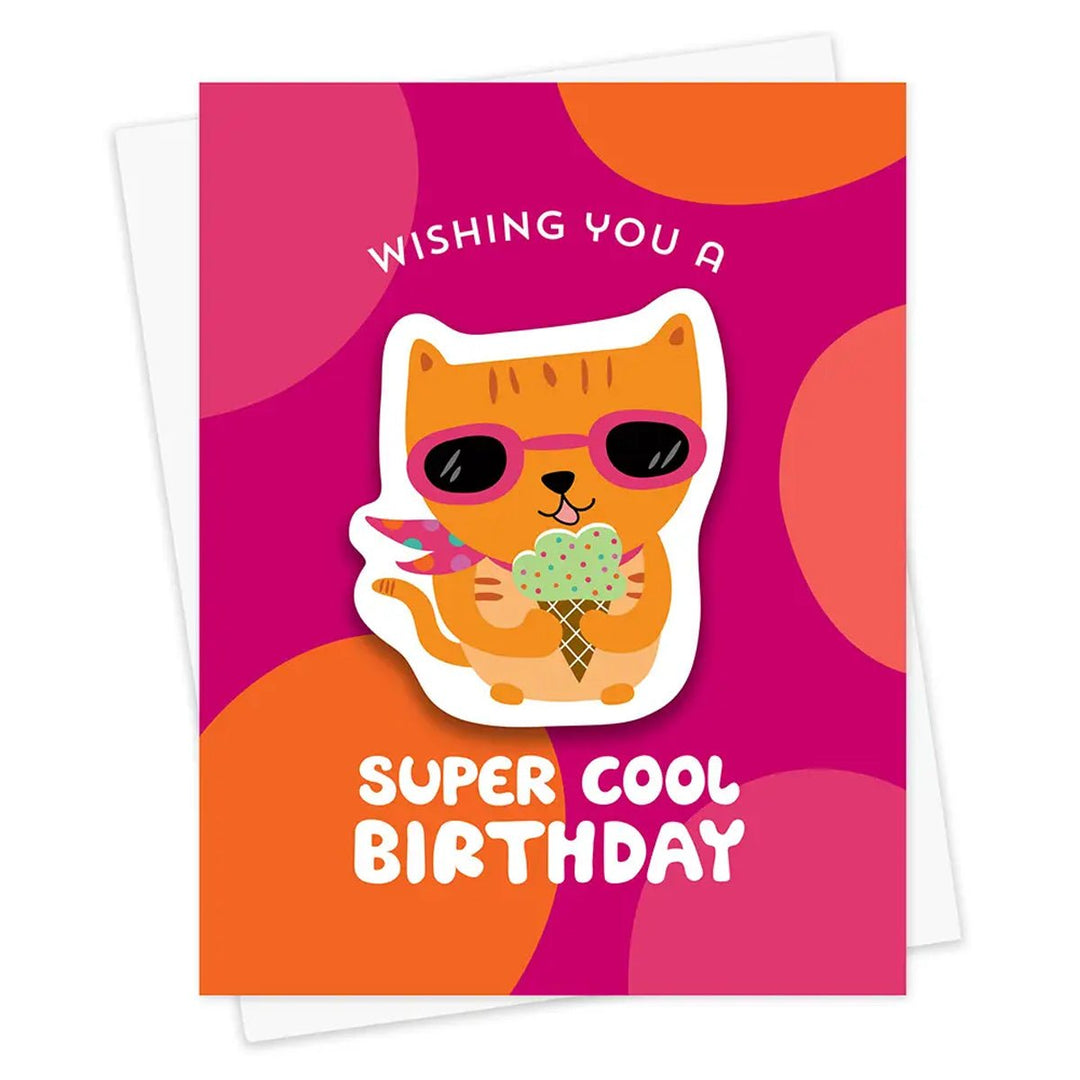 Night Owl Sticker Card - Lockwood Shop - Night Owl Paper Goods
