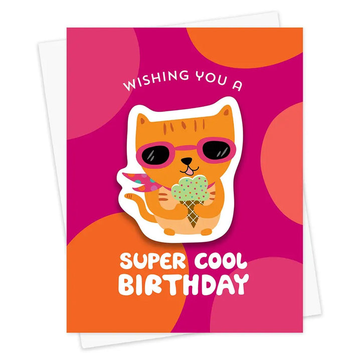 Night Owl Sticker Card - Lockwood Shop - Night Owl Paper Goods