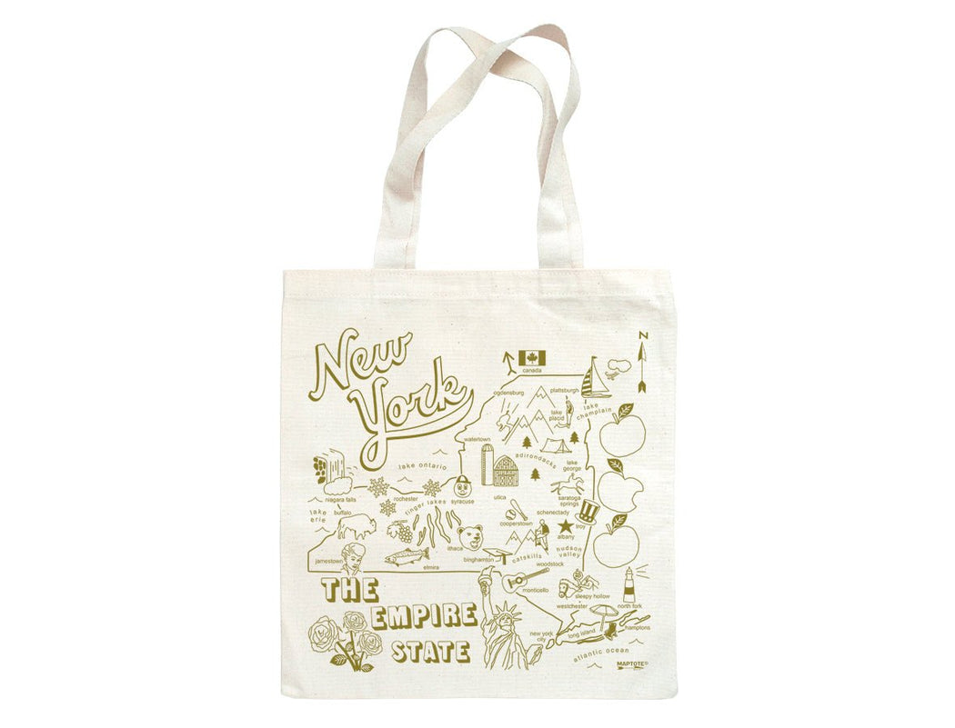NY State Grocery tote - Lockwood Shop - Maptote