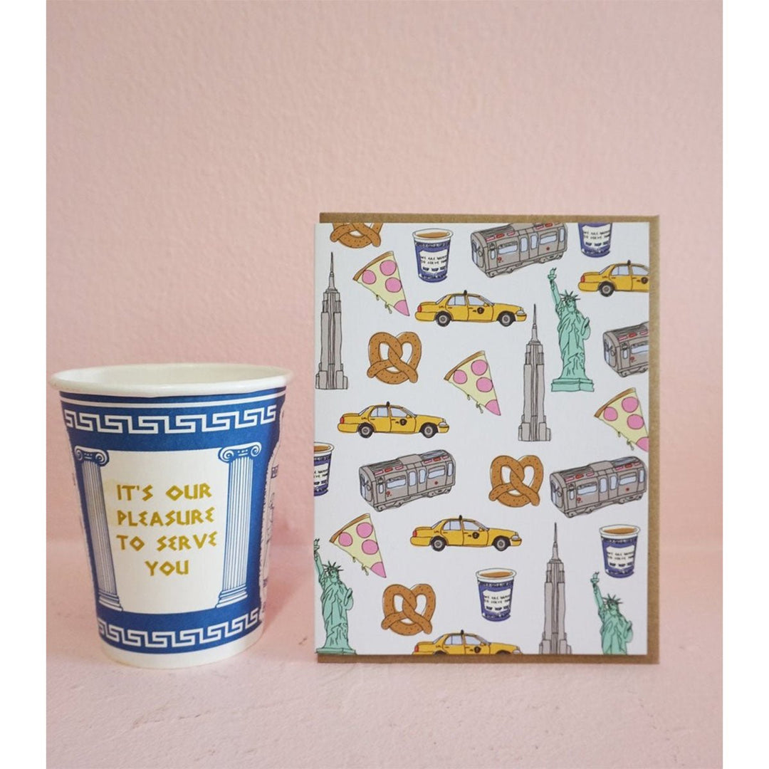 NYC Charms Greeting Card - Lockwood Shop - Ash &amp; Chess