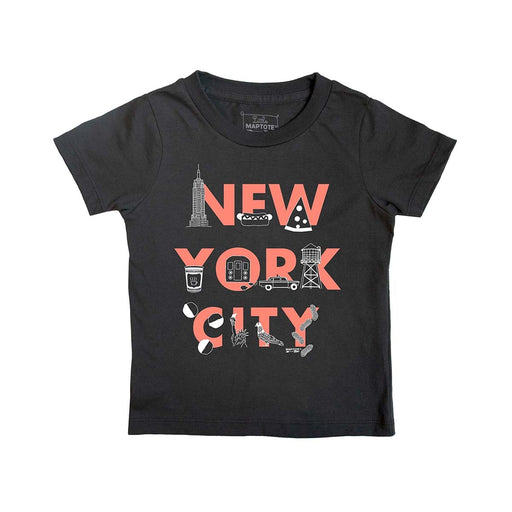 NYC Font Toddler Tee - Lockwood Shop - Maptote