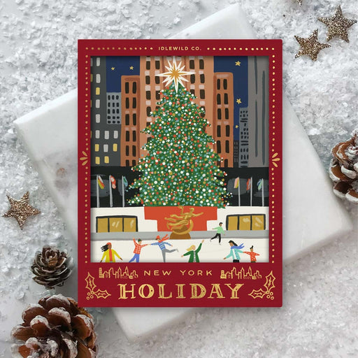 NYC Holiday - Assorted Box of 10 Cards - Lockwood Shop - Idlewild Co