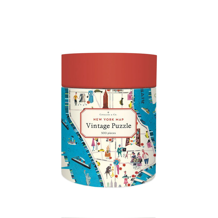 NYC Map Puzzle - Lockwood Shop - Cavallini Papers and Co