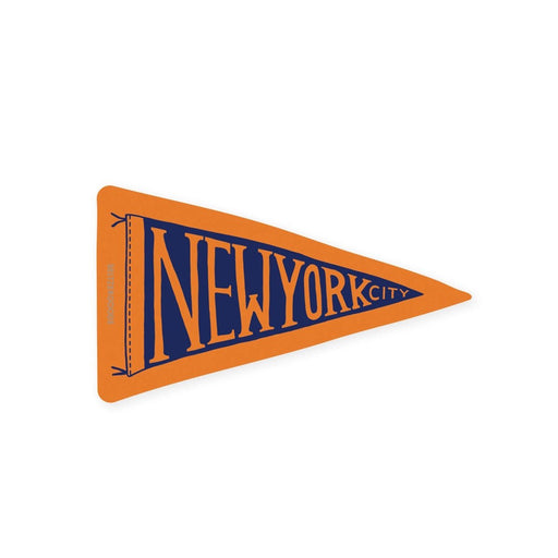 NYC Pennant Sticker - Lockwood Shop - Seltzer Goods