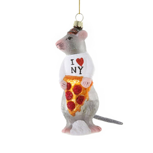 NYC Rat Glass Ornament - Lockwood Shop - Cody Foster & Co.