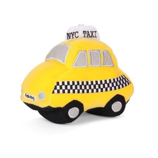 NYC Taxi Plush Dog Toy - Lockwood Shop - fabdog