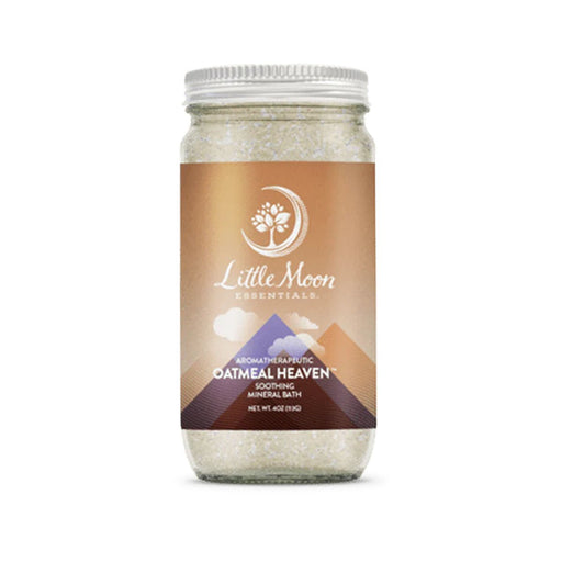 Oatmeal Heaven Mineral Salt- 4oz Jar - Lockwood Shop - Little Moon Essentials