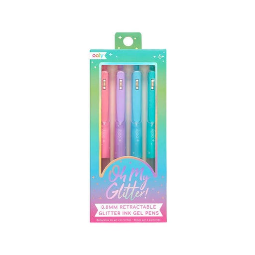 Oh My Glitter! Gel Pens - Set/ 4 - Lockwood Shop - Ooly