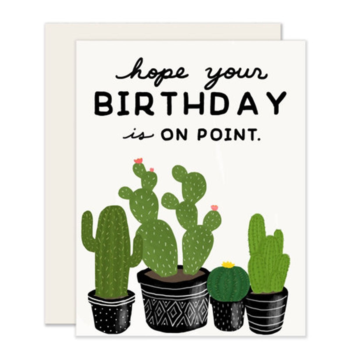 On Point Birthday Card - Lockwood Shop - Slightly Stationery