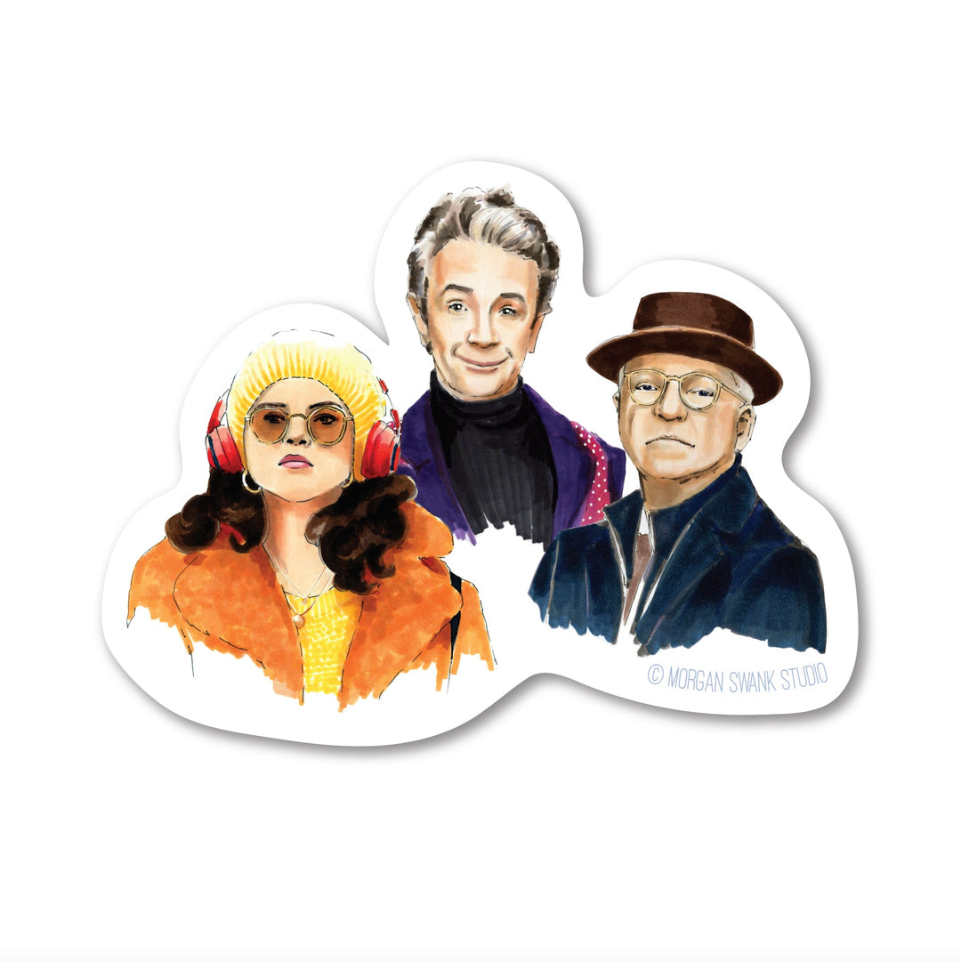 Only Murders Characters Sticker - Lockwood Shop - Morgan Swank Studio