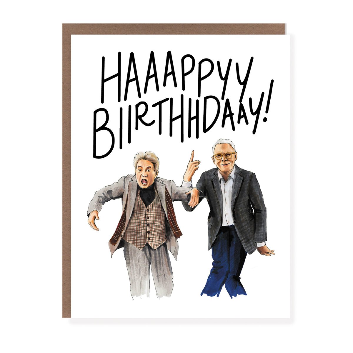 Only Murders Slo Mo Birthday Card - Lockwood Shop - Morgan Swank Studio