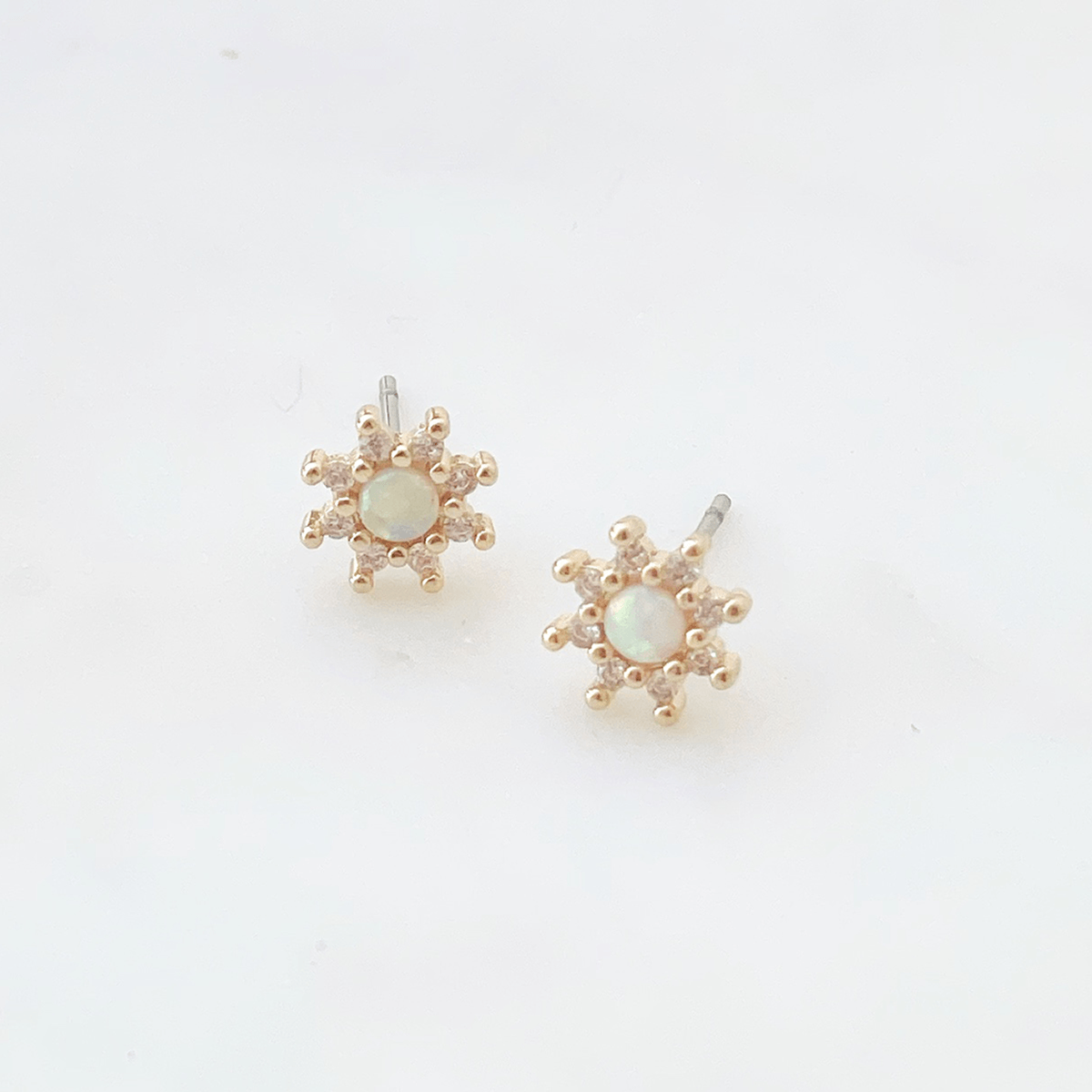 Opal Sun Stud Earrings - Lockwood Shop - Lucky Collective