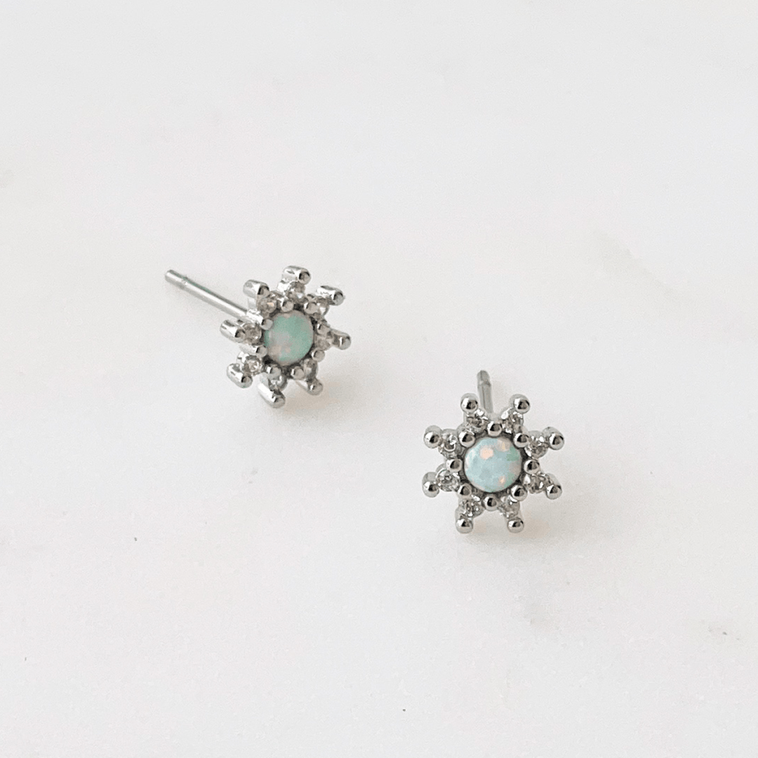 Opal Sun Stud Earrings - Lockwood Shop - Lucky Collective