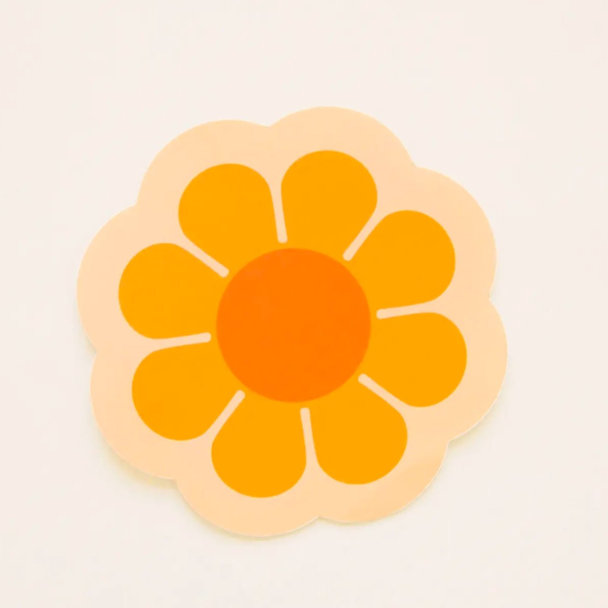 Orange Flower Bus Sticker - Lockwood Shop - Sunshine Studios