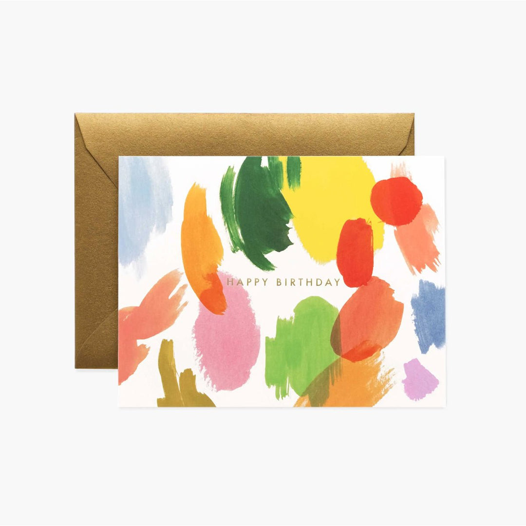 Palette Birthday Greeting Card - Lockwood Shop - Rifle