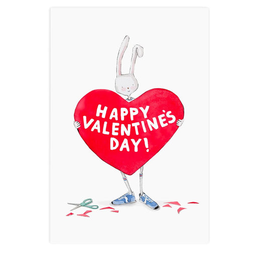 Paper Hearts Valentine Postcard - Lockwood Shop - E Frances Paper