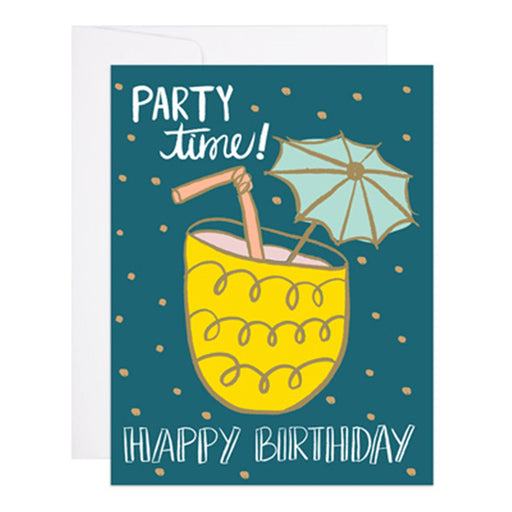 Party Time! Birthday Card - Lockwood Shop - 9th Letter Press