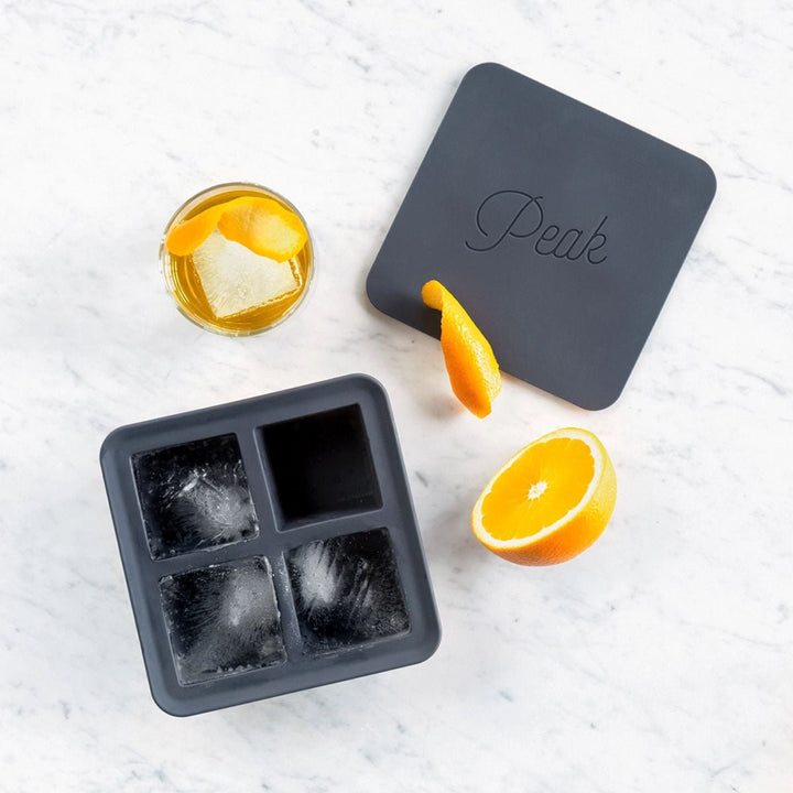 Peak XL Ice Cube Tray - Charcoal - Lockwood Shop - W&amp;P Design