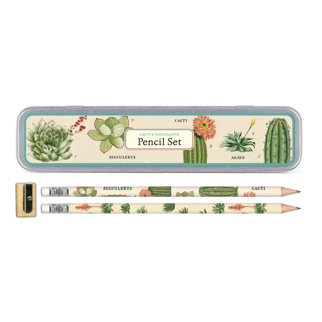 Pencil Sets in Gift Tin - Lockwood Shop - Cavallini Papers and Co
