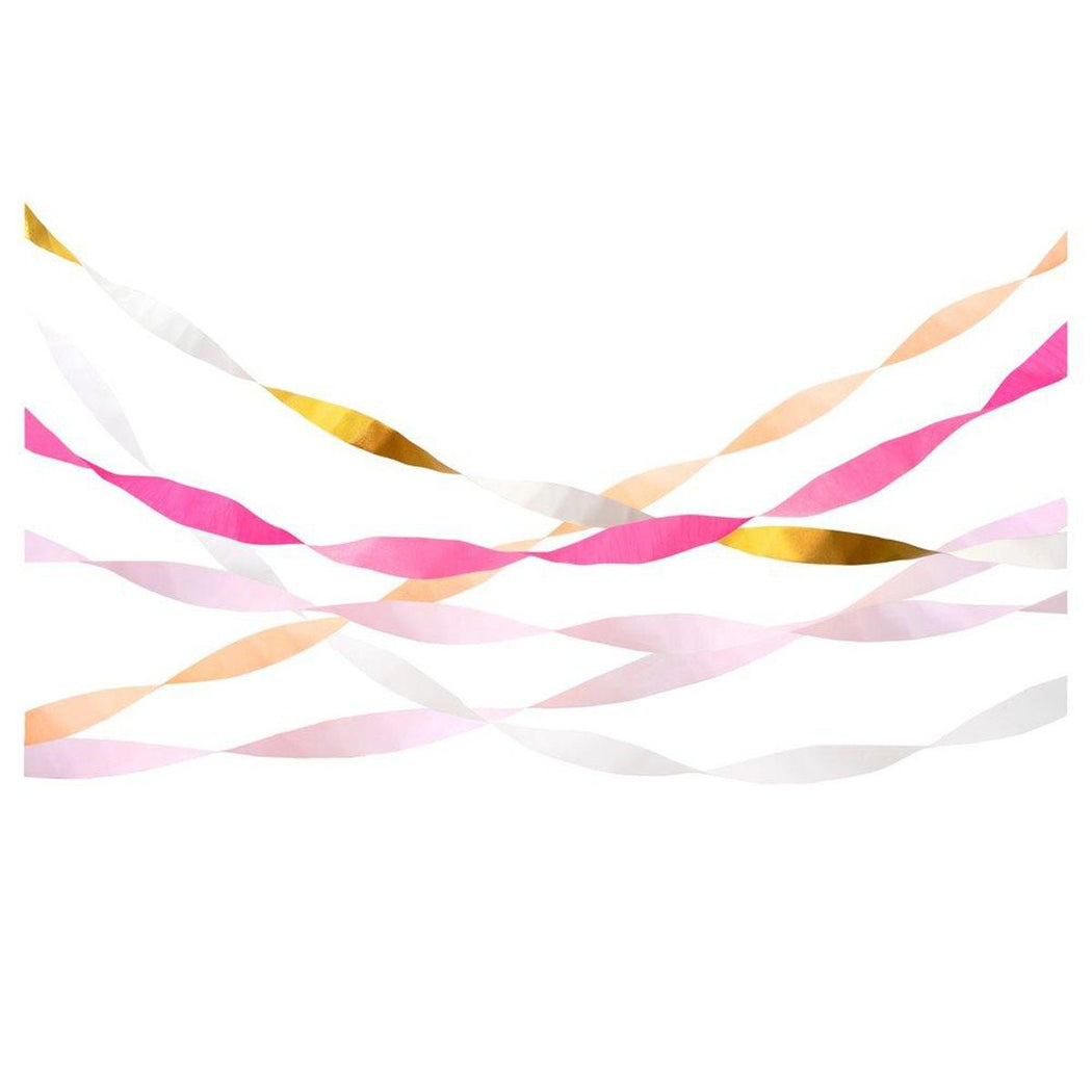 Pink Crepe Paper Streamers - Lockwood Shop - Meri Meri