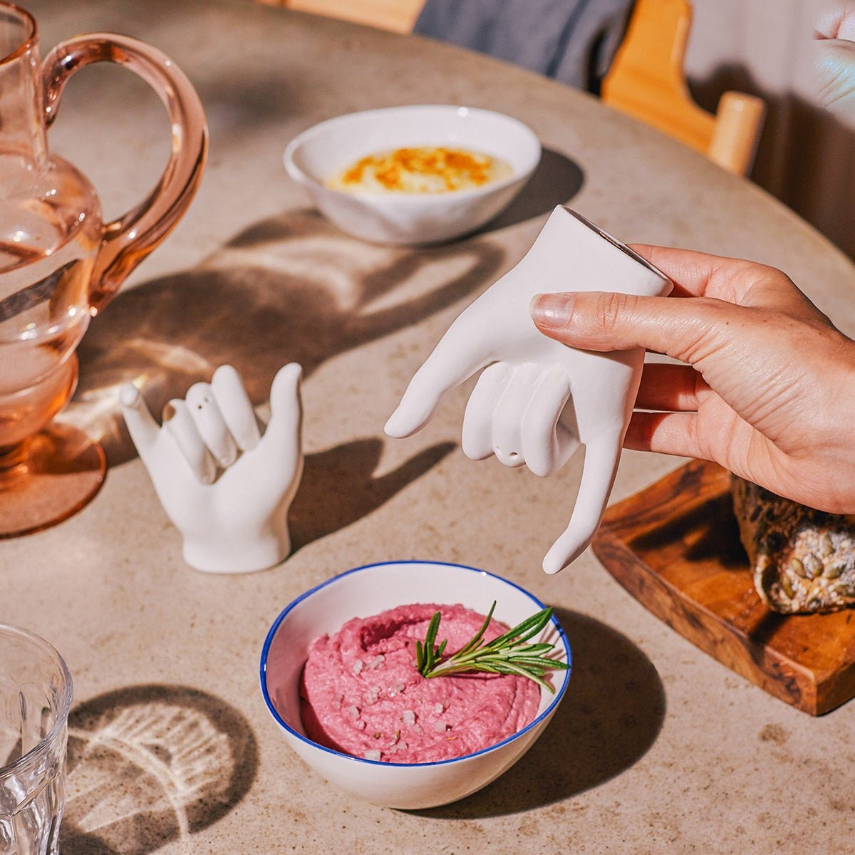 DOIY Pinky Swear Salt and Pepper Shakers - Thumbnail 4