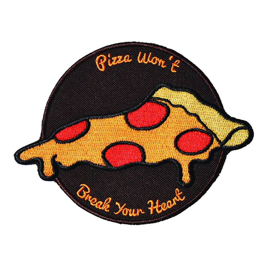 Pizza Won't Break Your Heart Patch - Lockwood Shop - Retrograde Supply Co.