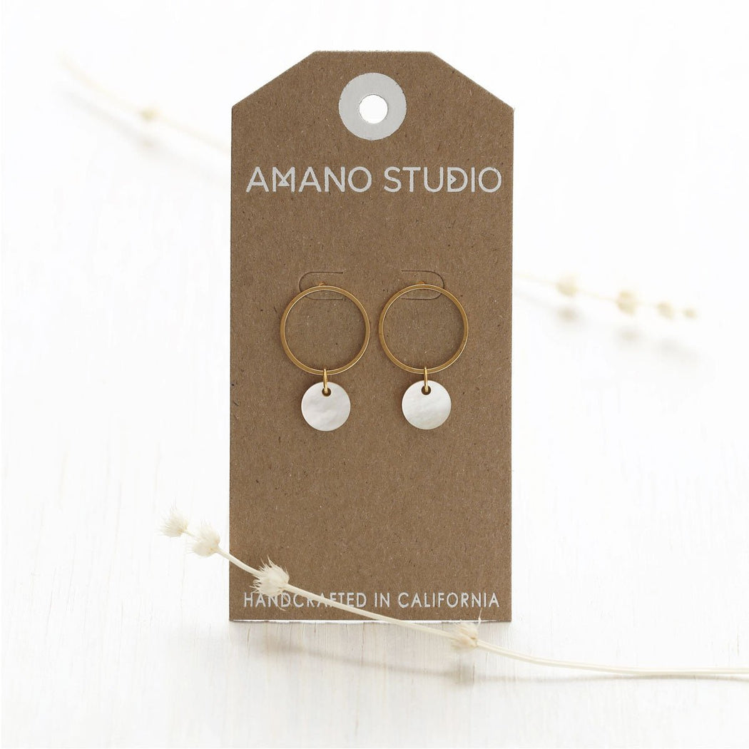 Playa Studs - Mother of Pearl - Lockwood Shop - Amano