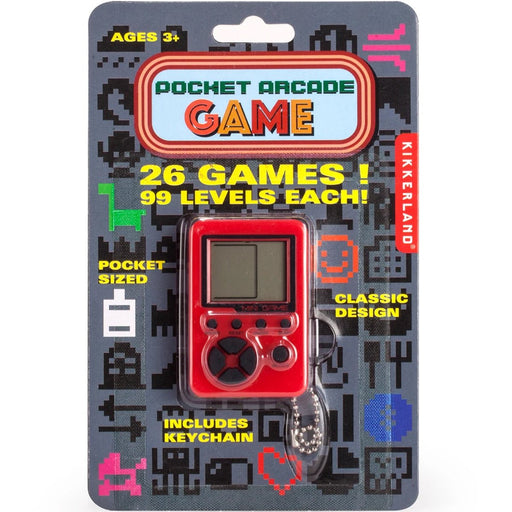 Pocket Arcade Game - Lockwood Shop - Kikkerland